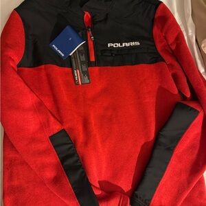 Polaris Red and Black Performance Jacket for Men